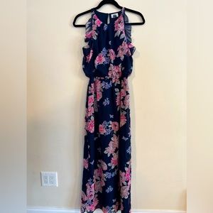 Women’s Long Floral Dress - Size Small
